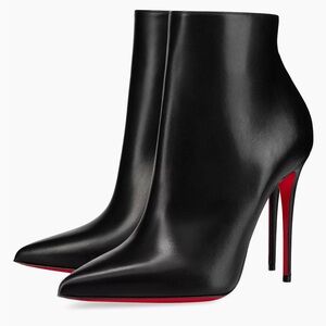 So Kate Black Leather Bootie Christian Louboutin